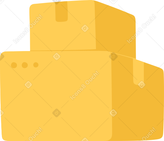 dos cajas PNG, SVG
