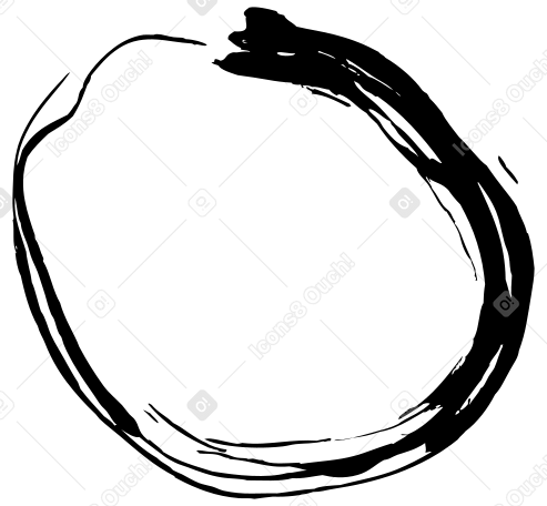 黑色圆形 PNG, SVG