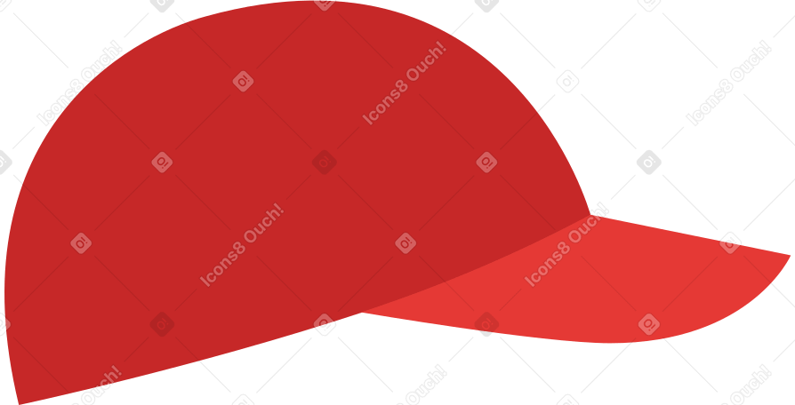 red cap Illustration in PNG, SVG