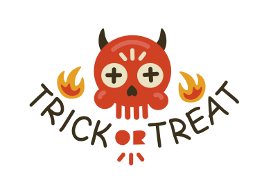 Trick or treat PNG, SVG