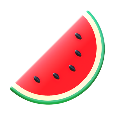 watermelon slice PNG, SVG