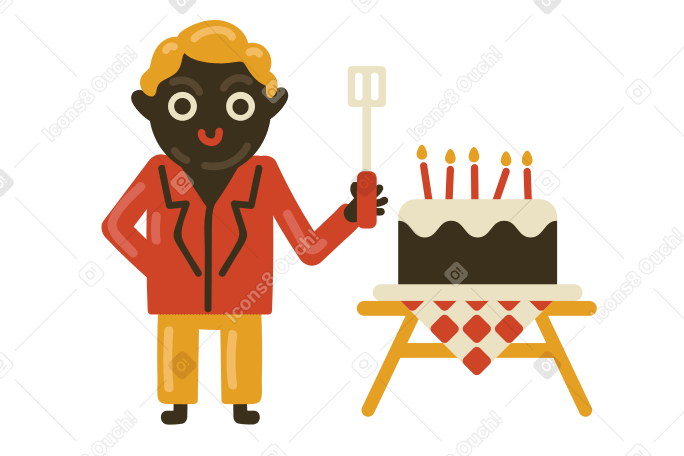Birthday cake PNG, SVG