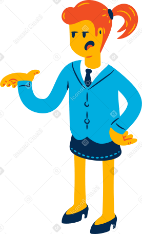 woman suit Illustration in PNG, SVG