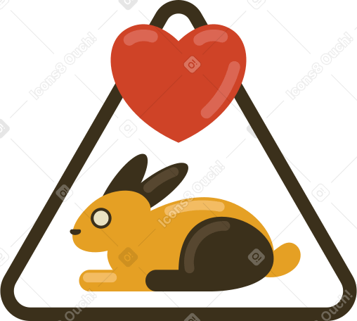 cruelty free Illustration in PNG, SVG