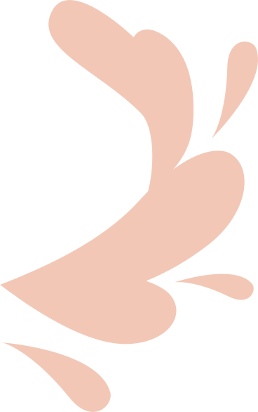 オレンジ色の半円の飛沫 PNG、SVG