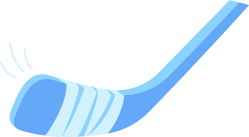 hockey stick Illustration in PNG, SVG