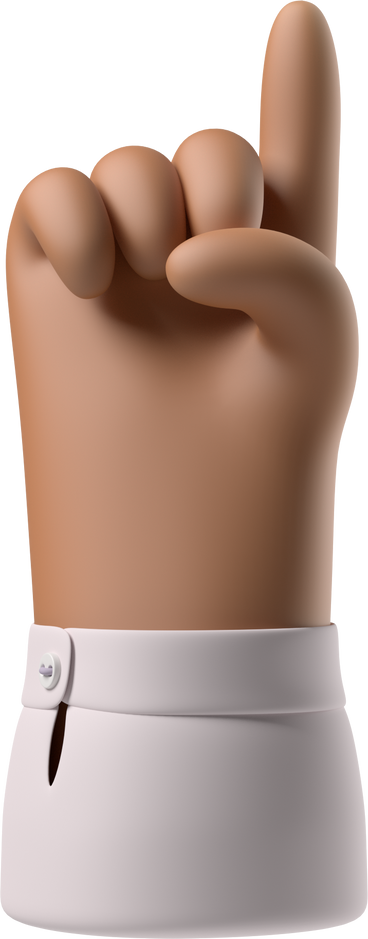 上向きの茶色の肌の手 PNG、SVG
