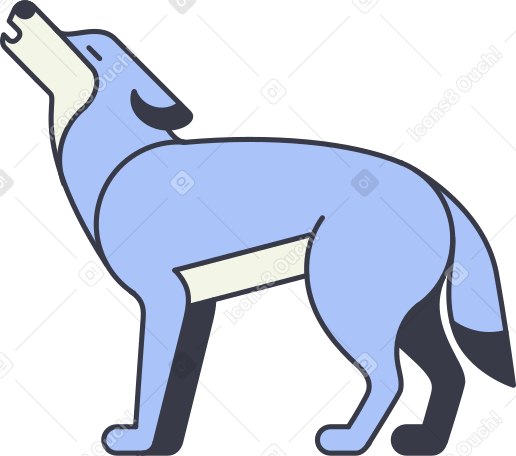 lupo PNG, SVG