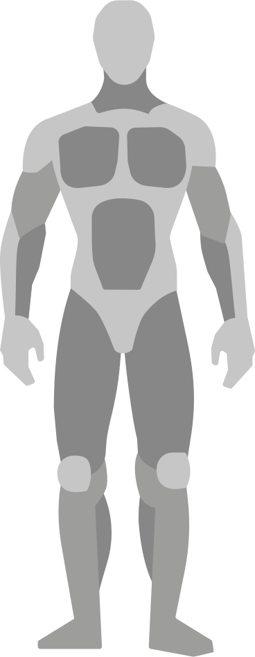 Diagram of the human body PNG、SVG