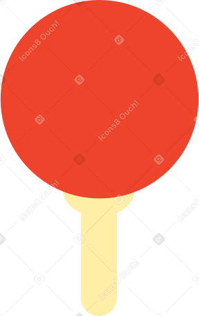 table tennis racket Illustration in PNG, SVG