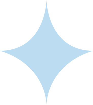 blue star with four ends PNG, SVG