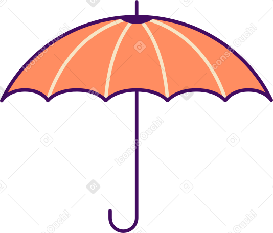 зонтик в PNG, SVG