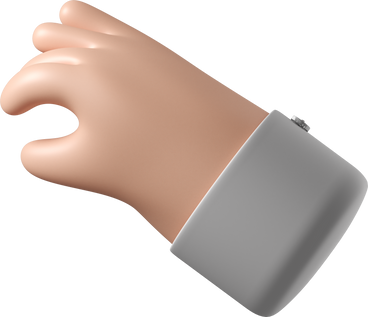 A mão da pele branca leva PNG, SVG