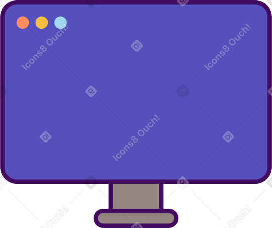 monitor de computadora PNG, SVG