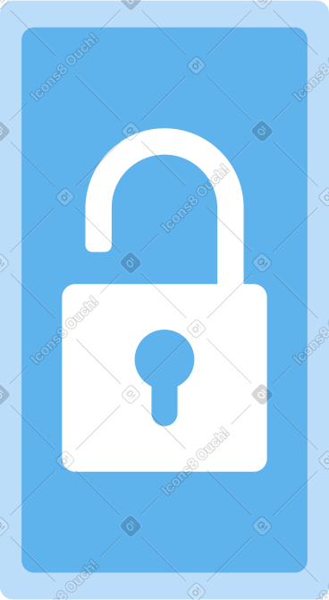 Smart lock PNG, SVG