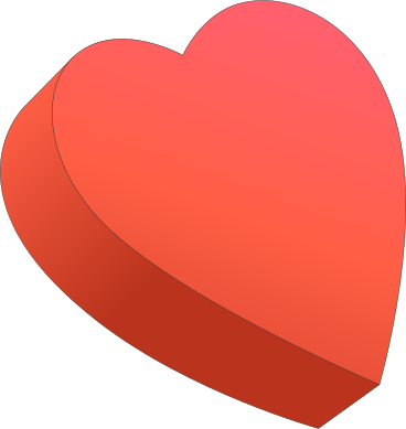 heart shaped box top PNG, SVG