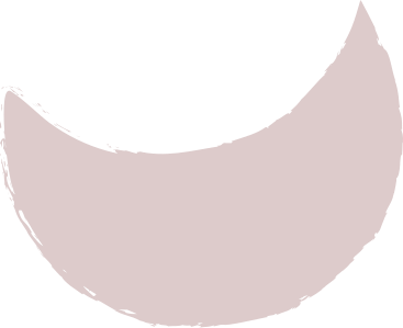 Dark pink crescent PNG、SVG