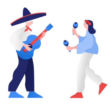 Mexican music PNG, SVG