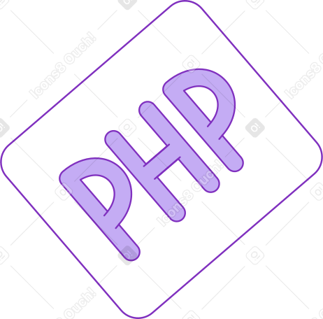 php Illustration in PNG, SVG
