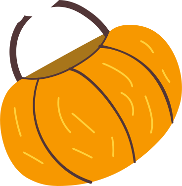Pumpkin basket PNG, SVG