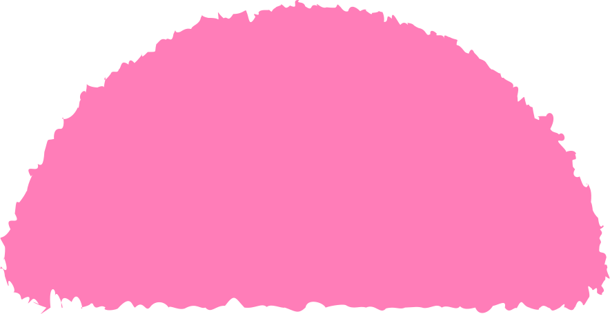 semicircle pink Illustration in PNG, SVG