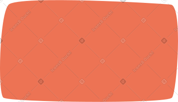 Orange rectangle PNG, SVG