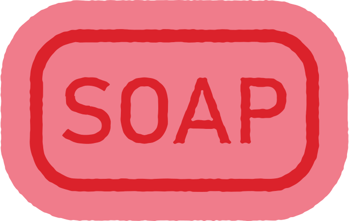 soap Illustration in PNG, SVG