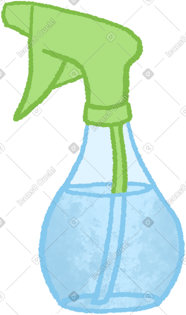 Spray bottle PNG, SVG