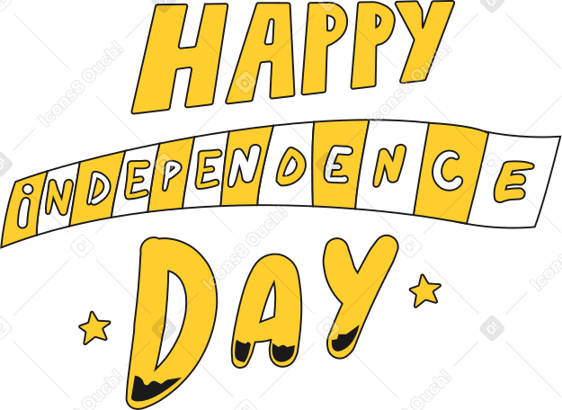 independence Illustration in PNG, SVG