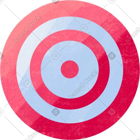 pink target PNG, SVG