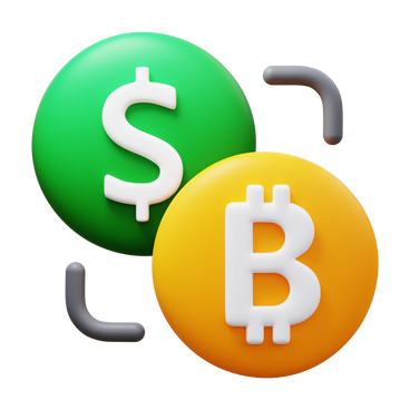 Dollar bitcoin exchange PNG, SVG