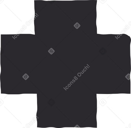 cross black Illustration in PNG, SVG