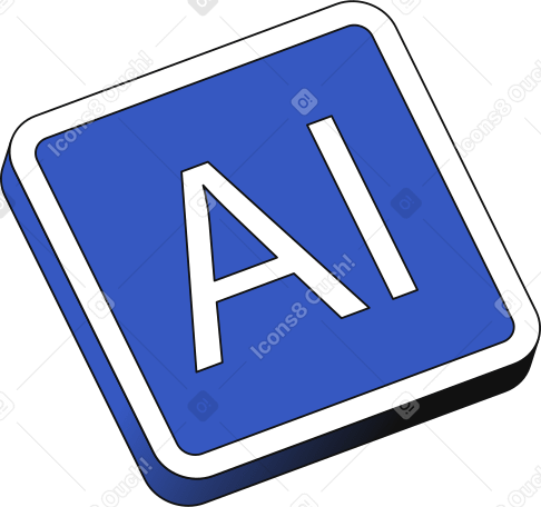 Icono de inteligencia artificial PNG, SVG