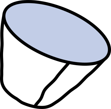 Cone de cabeça de cachorro PNG, SVG