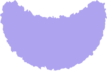Полумесяц фиолетовый в PNG, SVG