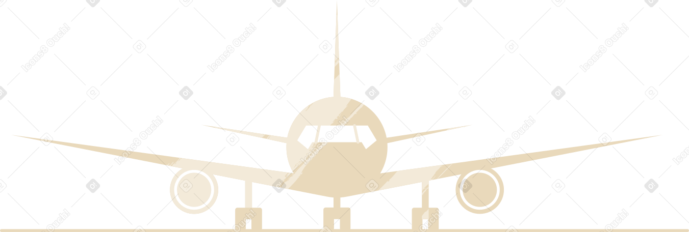 airplane miniature Illustration in PNG, SVG