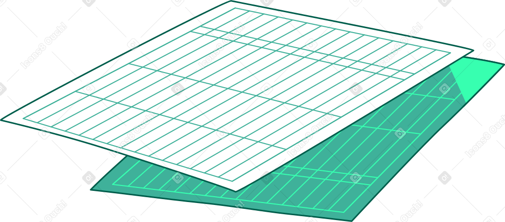 Столовые листы в PNG, SVG