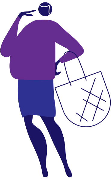Shopping woman PNG、SVG