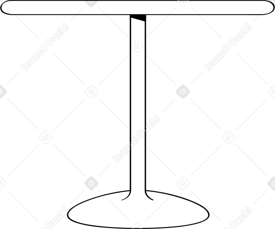 white table Illustration in PNG, SVG