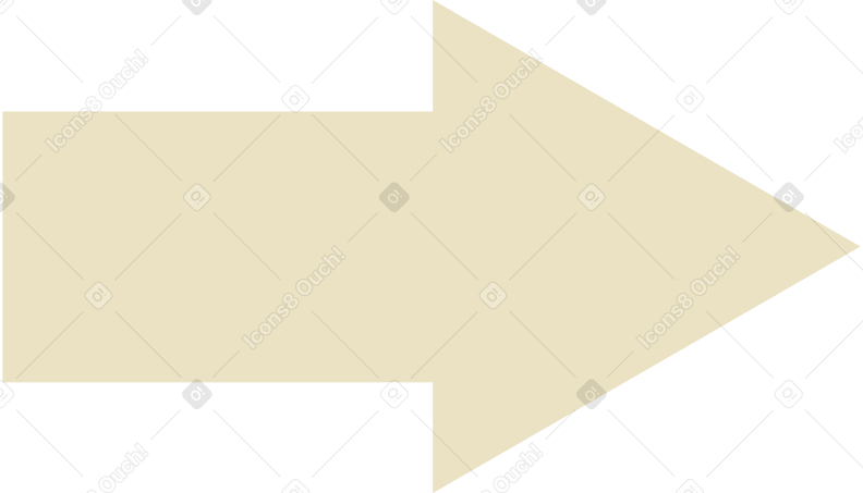 beige arrow PNG、SVG