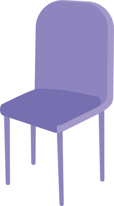 Sedia con schienale morbido PNG, SVG