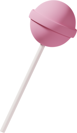Pink lollipop  Illustration in PNG, SVG