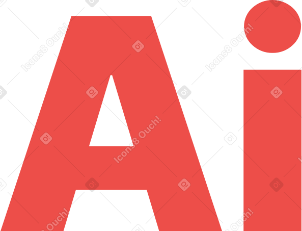 Texto del logotipo de adobe illustrator. PNG, SVG