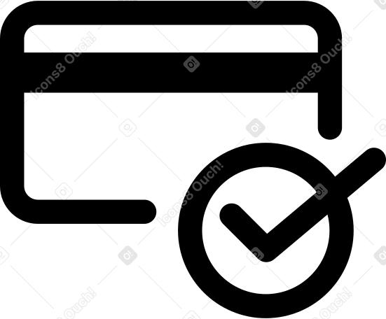 bank card icon with an arrow Illustration in PNG, SVG