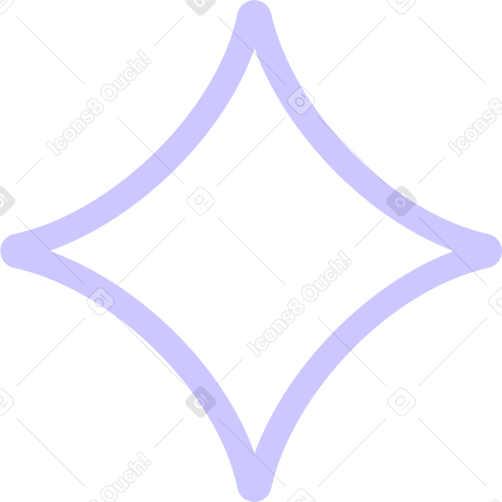 Иллюстрация белая звезда в PNG и SVG