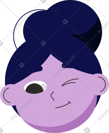 眯着眼睛 PNG, SVG