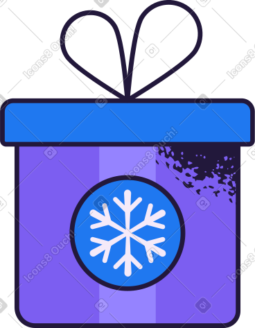 Christmas gift PNG, SVG