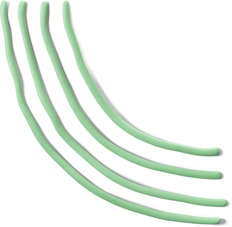 Green stripes Illustration in PNG, SVG