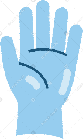 glove Illustration in PNG, SVG