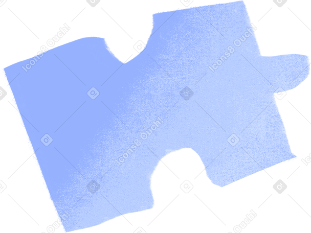 blue puzzle piece Illustration in PNG, SVG